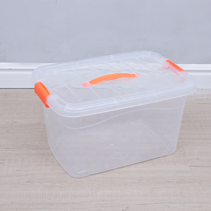 Clear PP Plastic Storage Box <strong>Transparent</strong> Multifunction Organizer <strong>Container</strong> With Lid for Household Sundries Kids Toys Storage - Product Image 1