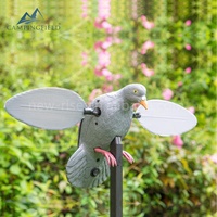 Spinning Wing Motion Leurre de pigeon en plastique réaliste motorisé pour le tir de chasse