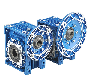 Motorreductor de Turbina Pequeño de Doble Velocidad NMRV90 con Engranaje de Gusano Integrado para Maquinaria de Construcción - Product Image 4