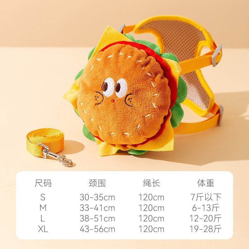 Big Eyes Burger Set [Backpack Tow Rope]