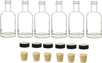 Venta al por mayor botella de vidrio Para Ron 500ml botella de ron 700ml botella de vidrio de Ron para whisky