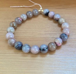 Dainty Minimalist Natural Stone Beaded <b>String</b> <b>Bracelet</b> Handmade Unique Non Tarnish Jewelry Wholesale Crystal Beaded Jewelry - Product Image 5