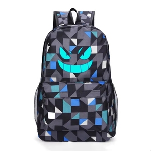 Noctilucence <span class=keywords><strong>Gengar</strong></span> GO <span class=keywords><strong>Mochila</strong></span> Bolsa negra Cara Regalo de Navidad - Product Image 4