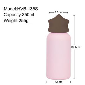 แก้วน้ำสแตนเลสสตีลสองชั้นสุญญากาศ รุ่นใหม่ ปี 2026 ขนาด 350 มล. ลายดาว สีสันสดใส ป้องกันการรั่วซึม เหมาะสำหรับกิจกรรมกลางแจ้ง - Product Image 5