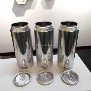 2 cái có thể nhà sản xuất bán buôn custom16oz bia nước giải khát mềm uống lon nhôm Rỗng Đồng bằng kim loại lon 473ml với nắp - Product Image 5