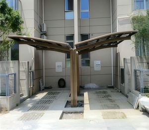 Pergola d'extérieur Abri de voiture en aluminium Abri de voiture <span class=keywords><strong>solaire</strong></span> en aluminium Abri de voiture <span class=keywords><strong>solaire</strong></span> en aluminium Abri de voiture <span class=keywords><strong>solaire</strong></span> en aluminium - Product Image 1