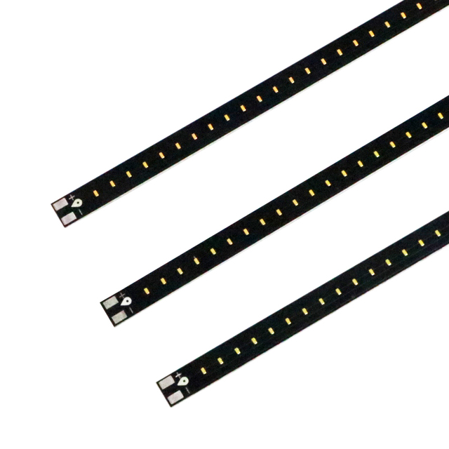 Sunled LED COB LIGHT Strip 30cm 60cm 100cm Black Cover 12V COB Hard Light Bar for Car