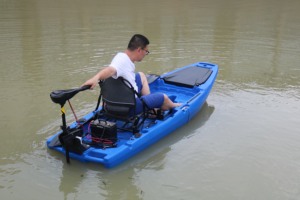Kayak de Pesca con Pedales Desmontables de Plástico HDPE de 1/2 Plaza, Motor <span class=keywords><strong>El</strong></span>éctrico para Canoa con Accesorios - Product Image 6