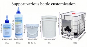 473g Keo Trắng hiệu suất cao <span class=keywords><strong>D3</strong></span> keo dán gỗ chống nước một thành phần cho sản xuất đồ nội thất - Product Image 2