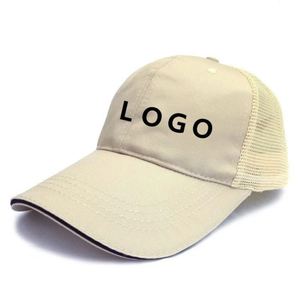 Gorras de Béisbol Personalizadas con Logotipo, Estilo Trucker, con Malla, Color Azul Marino, para Promociones de Verano - Product Image 1