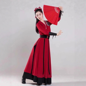 Ensemble de <span class=keywords><strong>justaucorps</strong></span> de <span class=keywords><strong>danse</strong></span> pour <span class=keywords><strong>femme</strong></span> adulte Ecowalson, costume de <span class=keywords><strong>danse</strong></span> pour <span class=keywords><strong>danse</strong></span> du ventre, tambourinage et performance <span class=keywords><strong>classique</strong></span>, polyester, manches longues - Product Image 2