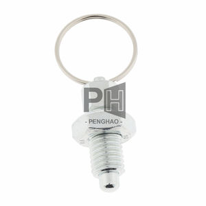 M6 M8 M10M12ロックリングピンスチールハンドリトラクタブルスプリングプランジャーレストポジションインデックスプランジャーピン - Product Image 4