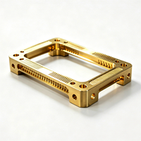 Composants de haute qualité en alliage de laiton usinés CNC, ultra-précision, anti-corrosion, connecteur fileté, bloc de cadre, tige, fluide