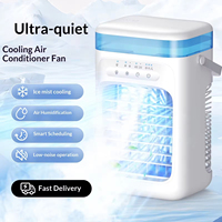 Mini climatiseur portable, nouveau ventilateur de bureau, refroidisseur USB, brumisateur d'eau, petit appareil de refroidissement pour la maison, le bureau et l'étude