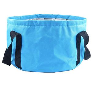 BSCI Factory Multifunctional Collapsible Portable Travel Outdoor Wash Basin <b>Water</b> <b>Container</b> Folding Bucket for Camping - Product Image 1