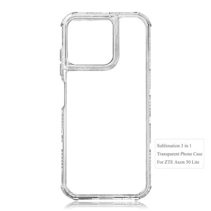 2D 3 en 1 <span class=keywords><strong>funda</strong></span> transparente de sublimación antichoque para <span class=keywords><strong>ZTE</strong></span> AXON 60 <span class=keywords><strong>Lite</strong></span> <span class=keywords><strong>Blade</strong></span> A33S <span class=keywords><strong>A52</strong></span> A51 L220 - Product Image 4