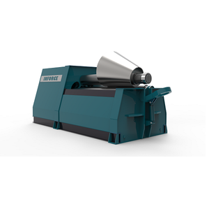 Machine à rouler les plaques hydraulique à 4 rouleaux, équipement industriel lourd, haute précision, roulement lisse, fonctionnement hydraulique - Product Image 1