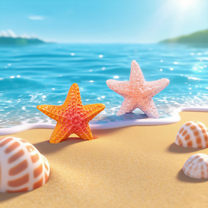 Adornos de Estrellas de Mar Artificiales de Resina Multicolores para Acuarios, Figuras Decorativas para Peceras, Micropaisajes, Bonsáis, Manualidades DIY - Product Image 4