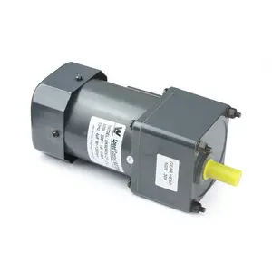 110V 220V 380V 6W 90W 250W Ac geri dönüşümlü tek üç fazlı dişli hız düşürücü azaltma motoru 1500rpm