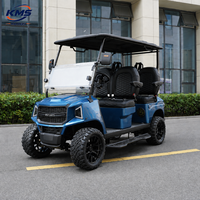Kereta Golf Listrik Komas Berkualitas Tinggi 4 Kursi Warna Kustom LOGO Baterai Asam Timbal Jarak Tempuh 70-90km Kendaraan Wisata Bersertifikasi CE