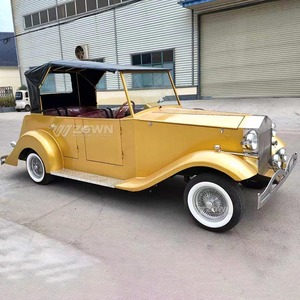 ZOWN Vehículo Eléctrico Clásico Vintage de 4 Plazas con Apariencia Retro e Interior Confortable para Turismo en Resorts y Parques - Product Image 2