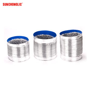 Sunchonglic — <span class=keywords><strong>tuyau</strong></span> d'échappement pour capot <span class=keywords><strong>de</strong></span> <span class=keywords><strong>cuisine</strong></span> 1.5m, en aluminium, tube pour installation à distance - Product Image 1