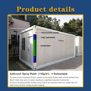 20ft 40ft Foldable Containerhouse <b>Container</b> Quick Assembly Dormitory Portable <b>Small</b> House for Sale - Product Image 2