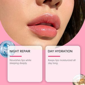 Mascarilla Labial en Caja de 4 Colores, 4 Piezas, Marca Privada OEM, Hidratación Nocturna, Suaviza y Rellena - Product Image 6