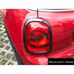 4 Piezas de Cubiertas Decorativas para Faros Delanteros y Traseros de Coche, para Mini Cooper One JCW F55 F56, Accesorios de Estilo para Automóviles - Product Image 2