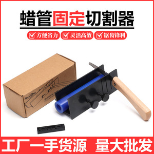 Herramienta de corte fija para fundición de joyas, mango de madera, forma rectangular, cortador de cera DIY - Product Image 2