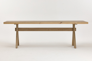 Nuovo Tavolo da Pranzo in Legno Massello di Pino, <span class=keywords><strong>con</strong></span> Design Giapponese, Adatto per Uffici Domestici e Hotel in Stile Rustico - Product Image 2