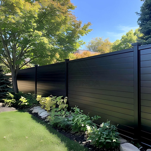 Clôture Moderne en Panneaux d'Aluminium Étanche pour Jardin, Mur Préfabriqué à Lames Style Australien, Vente Directe Usine, Barrière de Sécurité pour Cour - Product Image 3