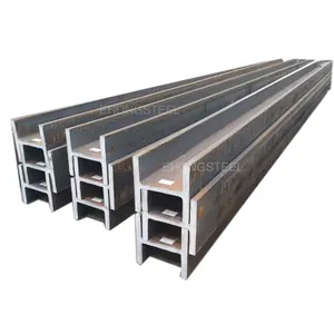 Disesuaikan berbagai spesifikasi balok h kualitas tinggi Q235 ASTM A36 baja karbon struktural balok baja galvanis