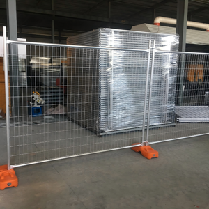 Valla Temporal de Aluminio de 6 Pies de Altura, Estilo Industrial Rectangular para Obras de Construcción, Fácil de Montar, Acabado Galvanizado - Product Image 4