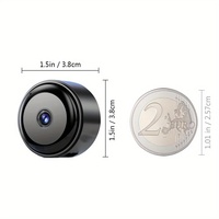 Mini caméra sans fil FHD 2K/2MP, vision nocturne, détection de mouvement, alarme, surveillance 1080P, surveillance à distance pour l'intérieur