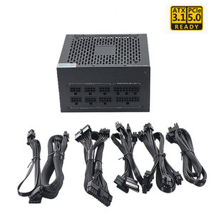 750W 80plus Gold PC-Netzteil mit Vollspannung und Aktivem PFC für Gaming-PCs und Desktop-Computer - Product Image 1