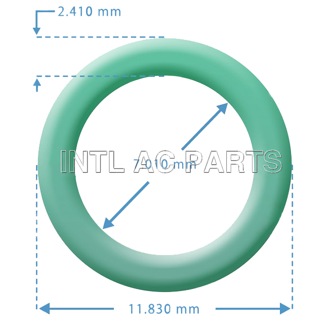 Oring Grueso Verde #6  GM Captive O-ring OR-0108G