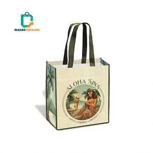 Bolsa no tejida promocional impresa personalizada reciclable de gran oferta de fábrica Sedex - Product Image 2