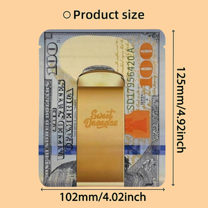 Sacs Mylar Ziplock Personnalisés Imprimés 3.5G, Sachets Doypack Alimentaires Anti-Odeur, Pochettes Autoportantes en Plastique pour Bonbons et Biscuits - Product Image 6