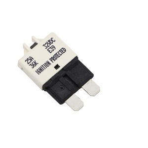 E39 25 Amp 1610-21 227 Mini Car Auto Electrical Dc Thermal Protector Circuit Breaker Fuse