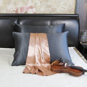 <strong>Wholesale</strong> 100% <strong>Mulberry</strong> <strong>Silk</strong> 19 Momme Natural Pure <strong>Silk</strong> <strong>Pillowcase</strong> Accept Customised Size - Product Image 4