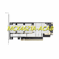 Tarjeta de Interfaz de Red MCX4621A-ACAB Connect X-4 Lx EN, Adaptador Ethernet de 25 GbE con Doble Puerto SFP28/PCIe3.0 X8/OCP 3.0, P11339-001