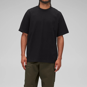 Maglietta Sportiva Personalizzata con Logo, <span class=keywords><strong>Colletto</strong></span> a Costine Largo, Manica Corta con Spalle Scese, <span class=keywords><strong>Camicia</strong></span> Casual da Uomo - Product Image 4