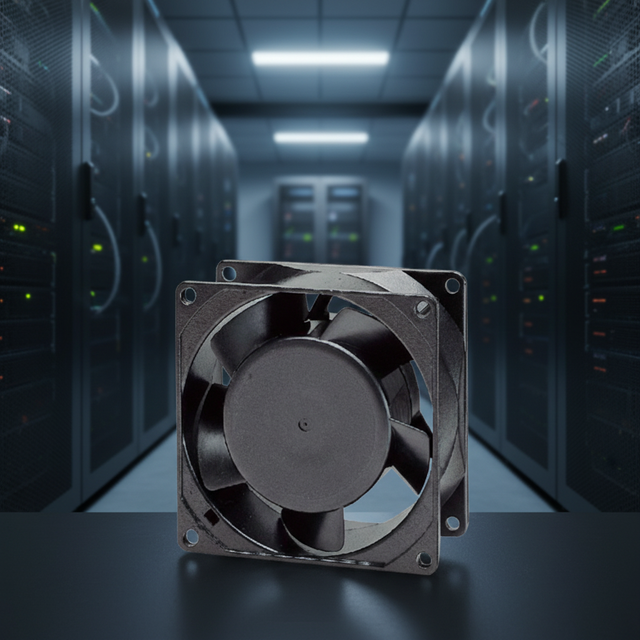80mm 220V AC Cooling Fan for Server Cabinet & Industrial Use