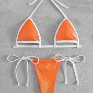 Traje de Baño de Alta Calidad para Mujer, Diseño Nuevo y Moderno, Fabricante Directo, Bikini Sexy de Dos Piezas Personalizado - Product Image 3