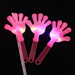 MADESHINE Vente en gros personnalisé Party Noise Makers Concert Light up Toys Led Clignotant Enfants Cheer Hand Clapper avec impression LOGO - Product Image 3