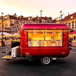 Food Carts And Food Trailers Fully Equipped Mobile Catering Food Van Street Food Cart - Product Image 1