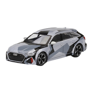 MINIGT <span class=keywords><strong>RS6</strong></span> Avant Metal Alloy Car 1/64 Scale Diecast Model Car Toy - Product Image 1