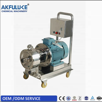 SUS316 Rotor Pompe Sirop Shampooing Chocolat Haute Viscosité Liquide Épais Matériau Visqueux Transfert Pompe Rotative Pompe Sanitaire