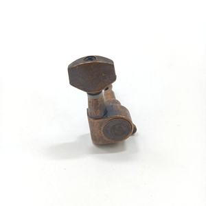 Usine en gros petite tête carrée bronze fermé <span class=keywords><strong>chevilles</strong></span> d'accord rouges pour guitare électrique - Product Image 3